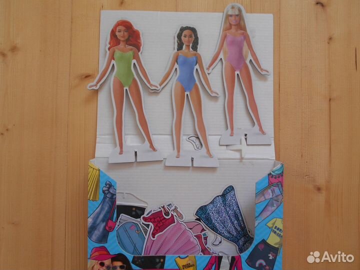Набор Barbie Модная вечеринка на магнитах