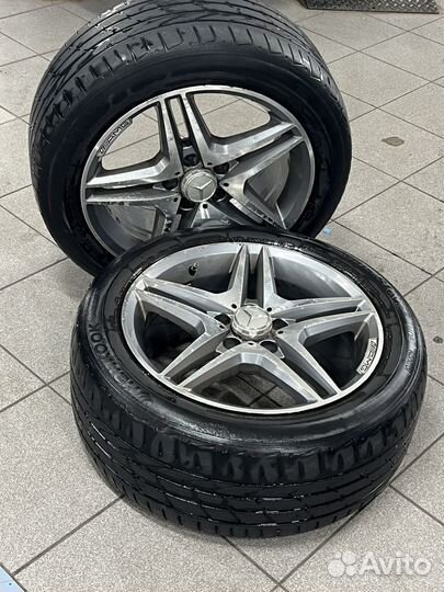 Колеса на mercedes r17 amg, реплика