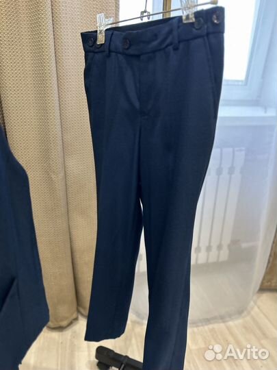 Школьный костюм для мальчика 134 синий