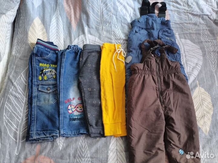 Вещи пакетом на мальчика 86-92