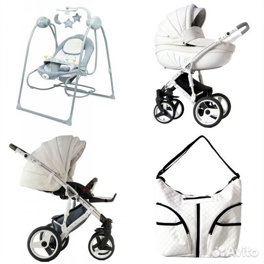 Коляска качели шезлонг