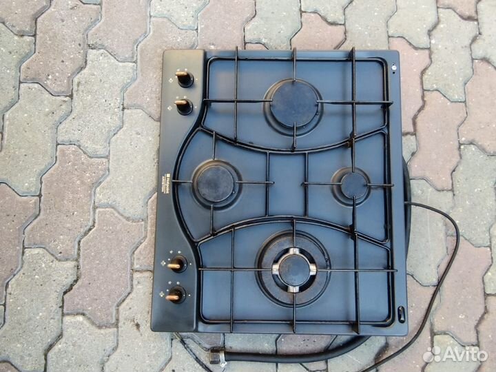 Газовый духовой шкаф и варочная панель ariston