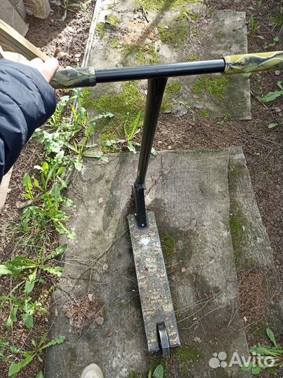 Трюковой самокат tech team