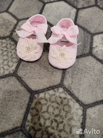 Детские пинетки-туфельки