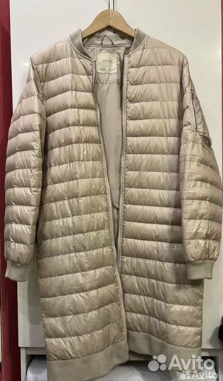 Пуховик легкий женский zara 44