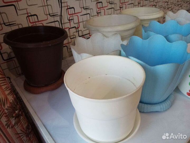 Большие горшки под цветы