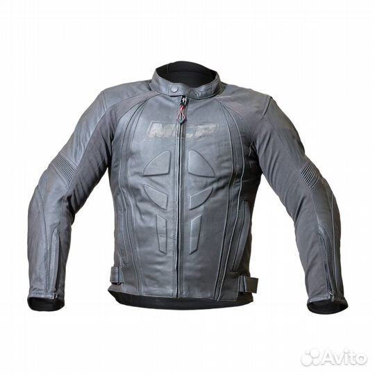 MCP Мотокуртка кожаная спортивная Aragon L черная