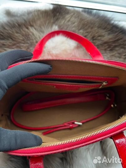 Сумка Gucci Nice Microguccissima Red Vintage