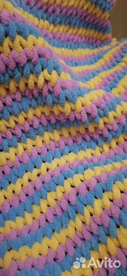 Плед детский плюшевый