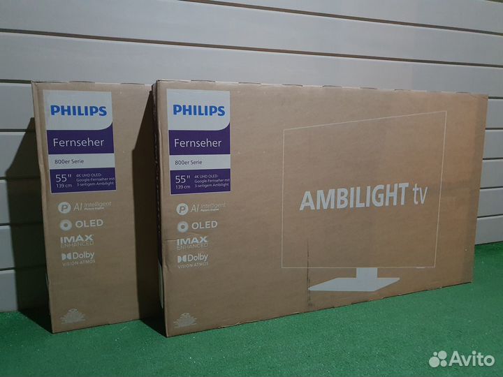 Новые Philips 55Oled818 Android 4K Oled телевизоры