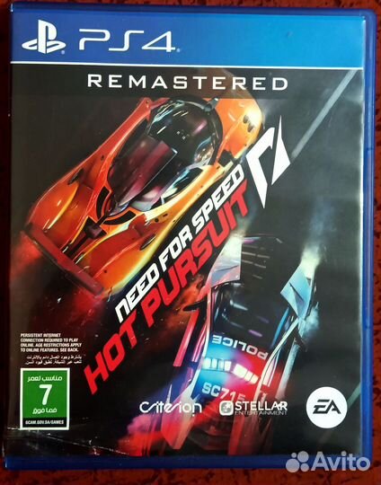Need for speed hot pursuit remastered. Игра ps4