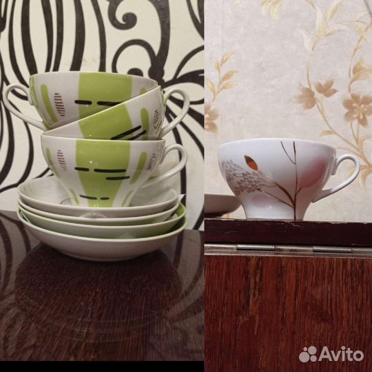 Чайная пара Дулево