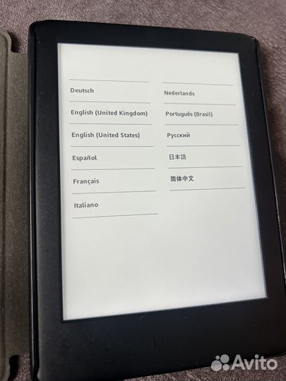 Электронная книга amazon kindle