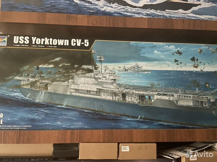 Модель корабля 1-200