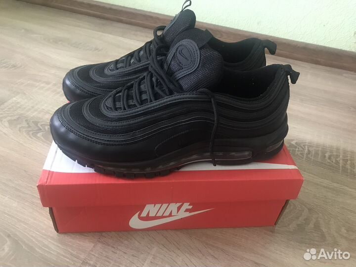 Кроссовки nike air max 97 черные