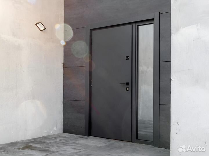 Входная дверь металлическая и мдф