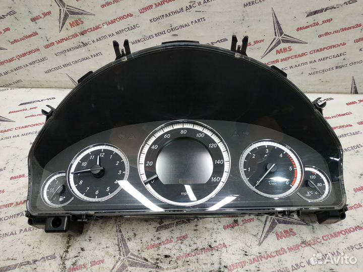 Щиток приборов w212 Mercedes дизель в милях