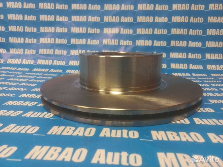 Диск передний тормозной Газель