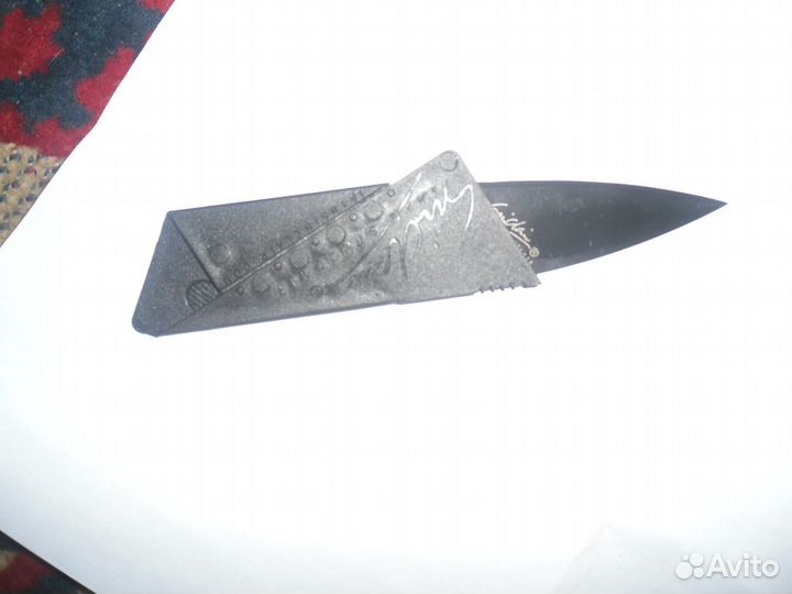 Нож кредитка