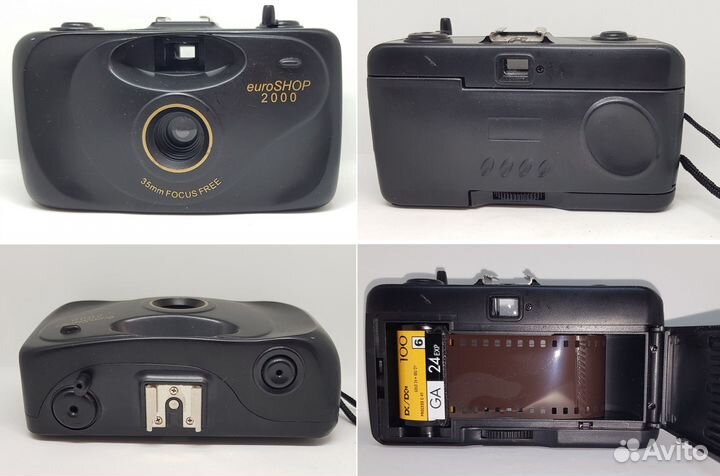 Пленочные фотоаппараты доноры euroshop, canon