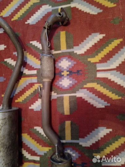 Выхлопная система skoda fabia