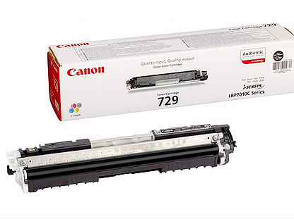 Canon 729K (4370B002) картридж черный (1200 стр.)