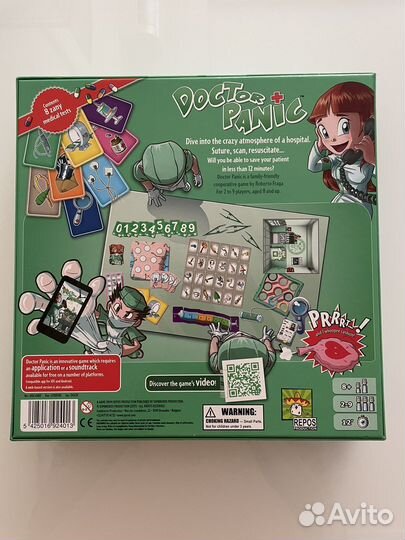 Настольная игра Доктор Паника (Doctor Panic)