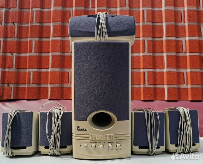 Сабвуфер genius SW-5.1 surround+5 колонок