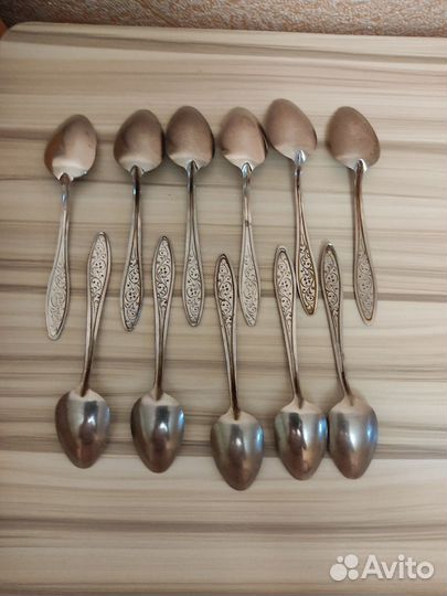 Набор ложек, нержавейка, высокое качество