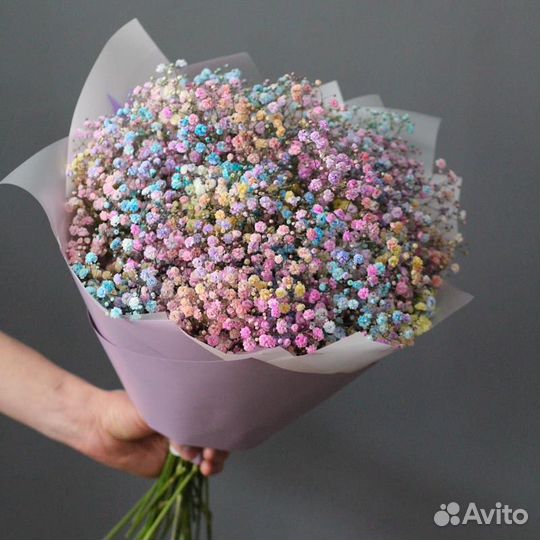 Букет из гипсофилы