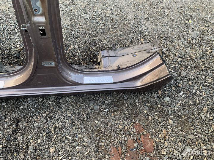 Пороги Hyundai Solaris 2