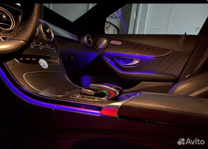Ambient Подсветка салона C W205 mercedes benz