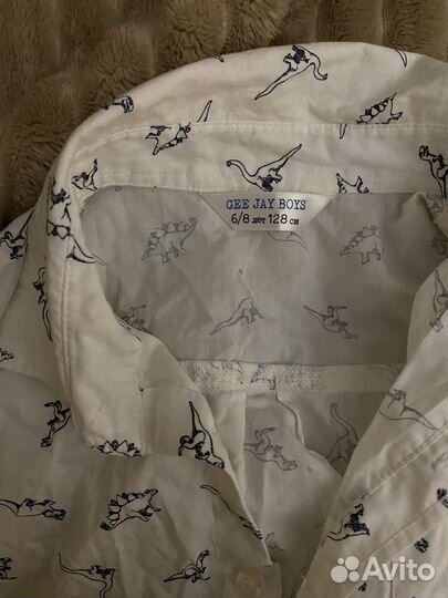 Рубашка для мальчика 128