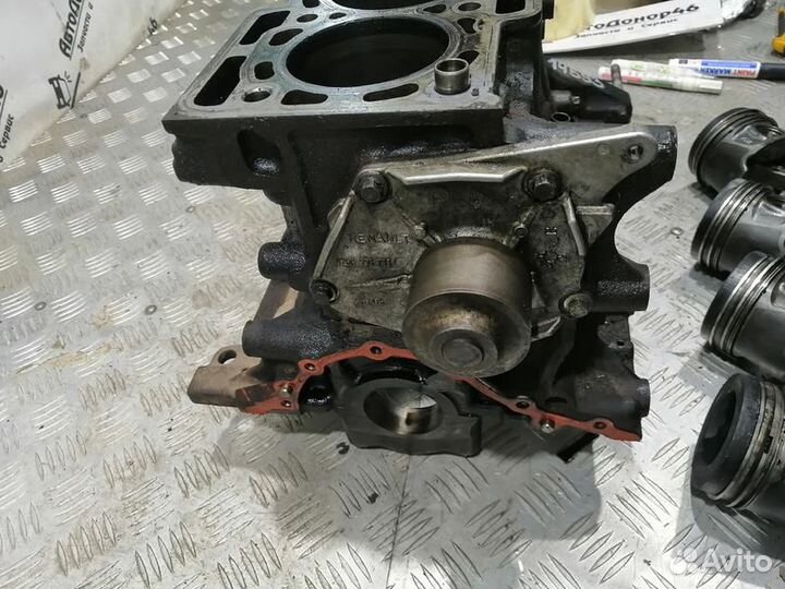 Блок цилиндров двигателя K9KG832 1.5L DCI Renault