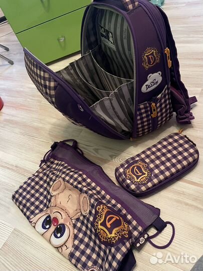 Рюкзак школьный delune для девочки