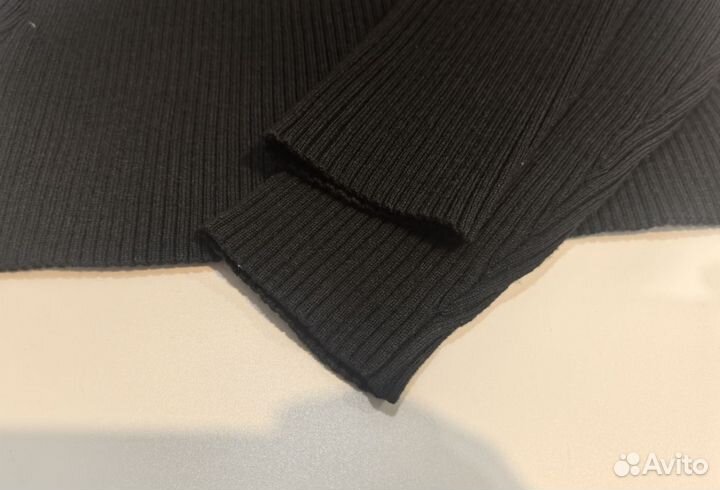 Джемпер в рубчик женская шерсть