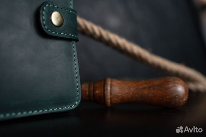 Кожаная обложка Фишт для автодокументов/документов