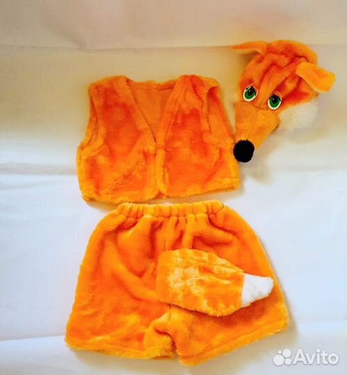 Карнавальный костюм Лисенка размер 98-116