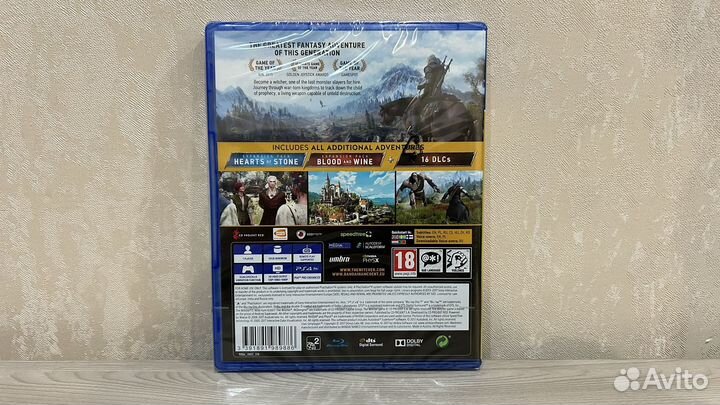 Ведьмак 3 ps4 Новый диск. Обмен