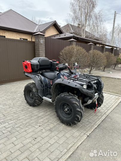 Yamaha grizzly 700 широкая база
