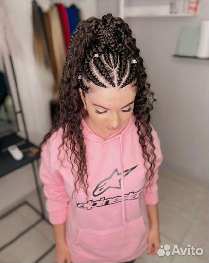 Плетение афрокос