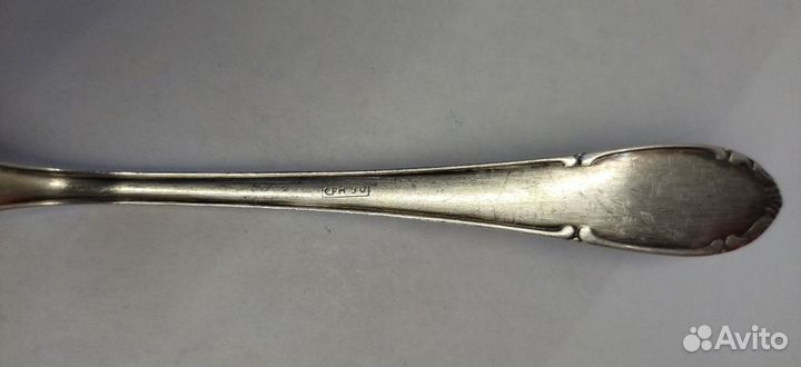 Нож десертный,рыбный, паштетный.глубокое серебрени