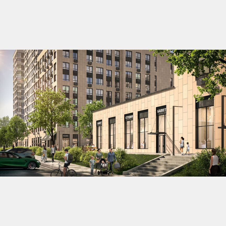 2-к. квартира, 47,5 м², 3/12 эт.