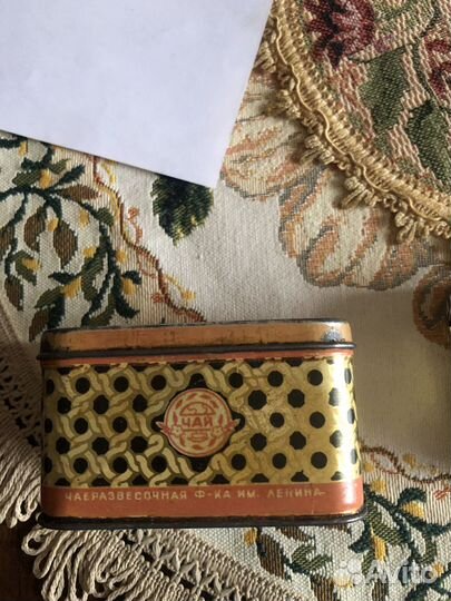 Коробочка из под чая СССР