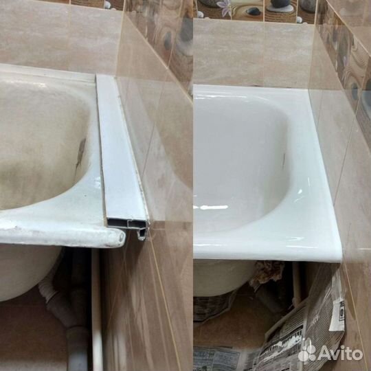 Реставрация ванн любой сложности