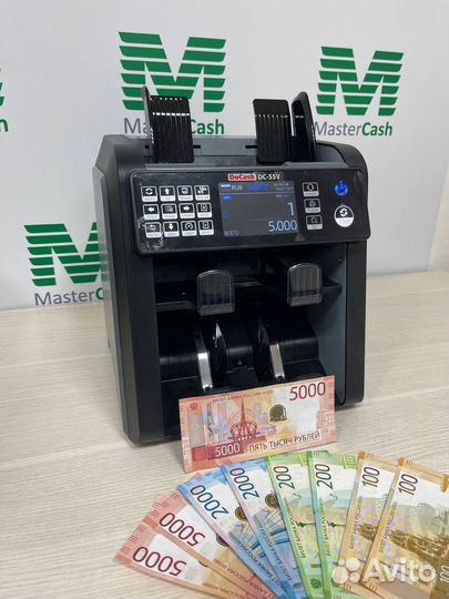 Счетчик банкнот / Сортировщик банкнот DoCash 55v