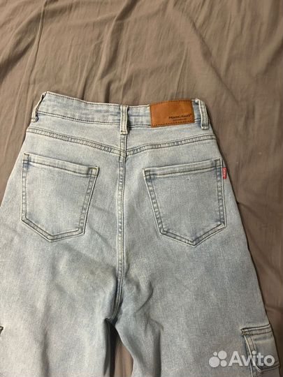 Джинсы карго женские