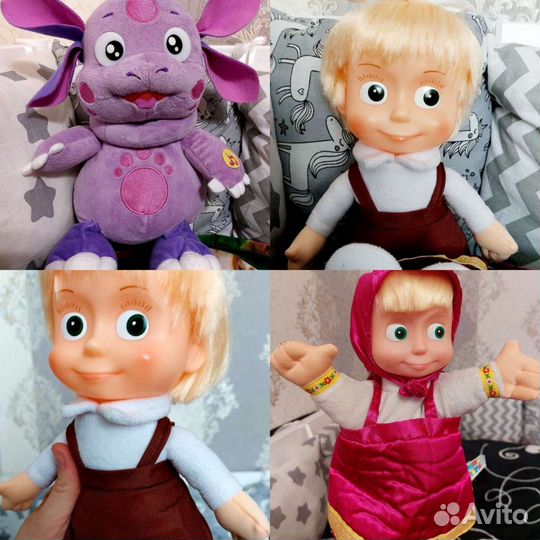 Игрушки Маша, Лунтик