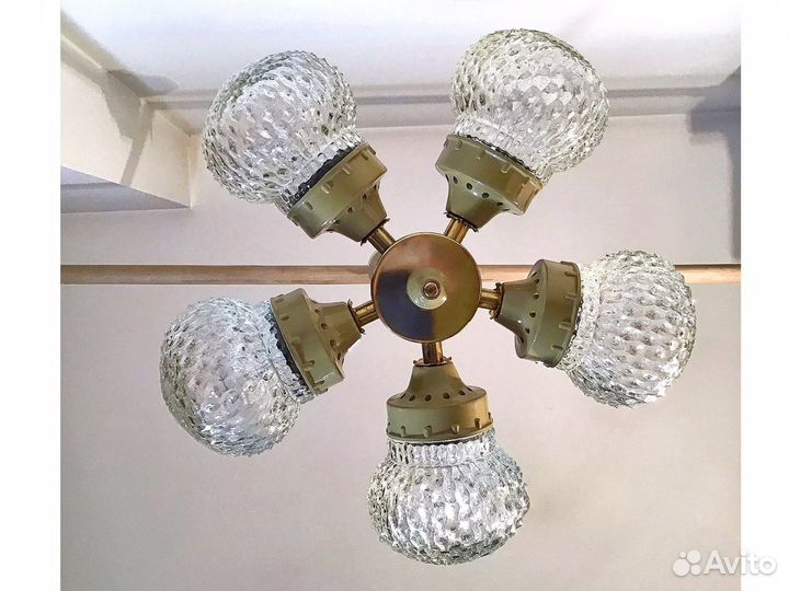 Редкая люстра СССР 80-е гг