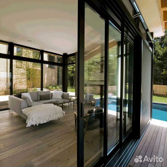 Двери и окна алюминиевые